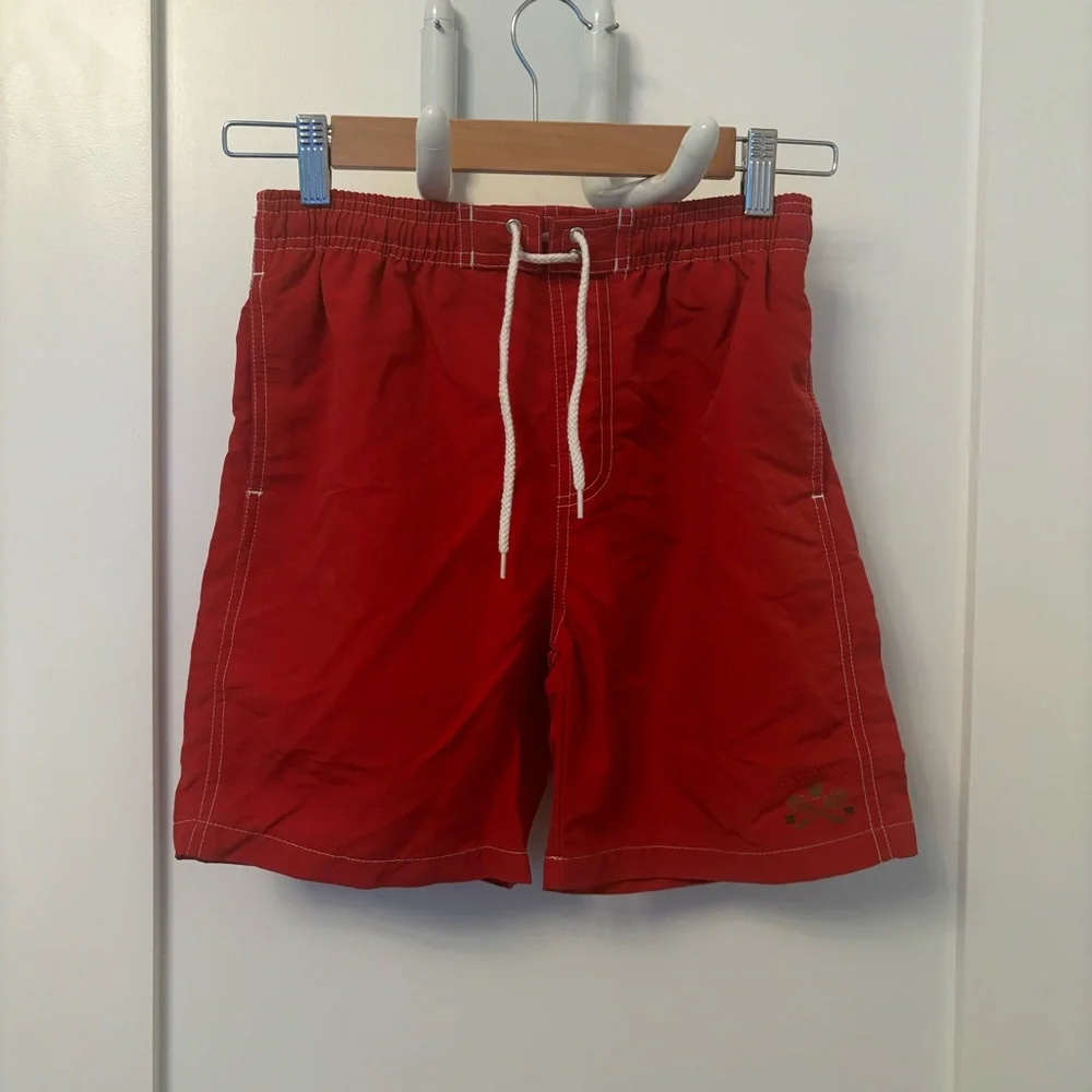 Jacadi Red Swim Trunks Essential Comfort